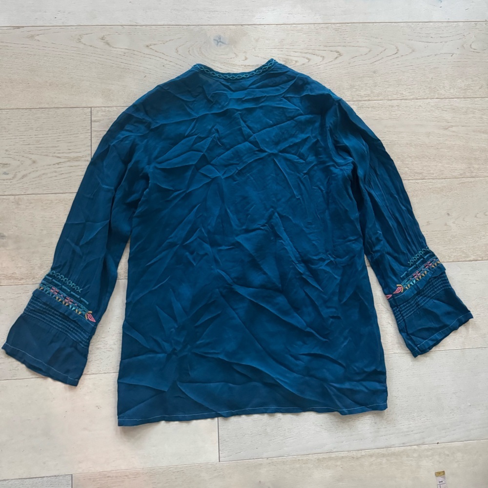 Johnny Was blouse Size L - Picture 2 of 6